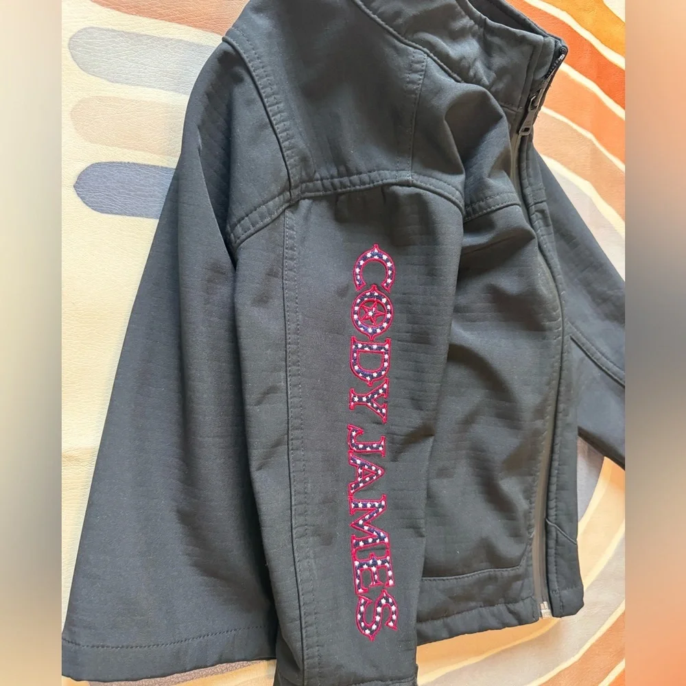 Cody James Boys 4t Black  Jacket m